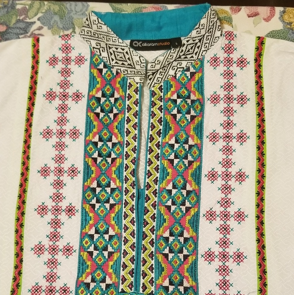 Alkaram kurta size L